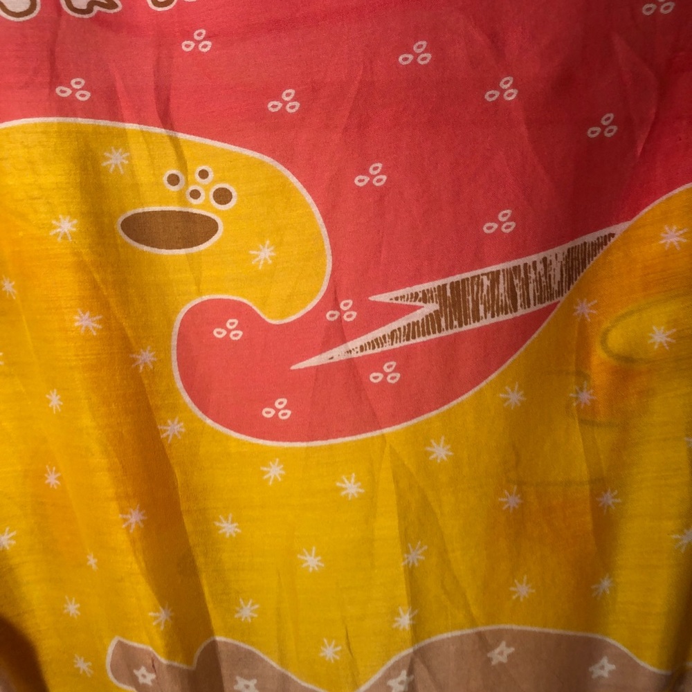 Diane vonFurstenberg Pink and Yellow Tunic Size M - Picture 4 of 7